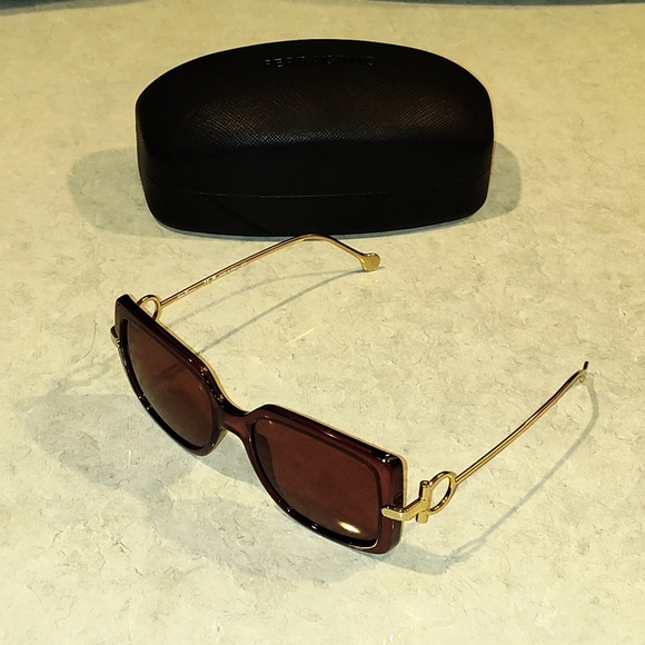 NIB Salvatore Ferragamo SF913S Fashion Butterfly Sunglasses - Picture 14 of 14